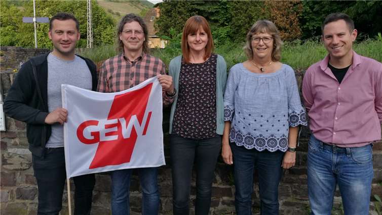 (von links: Özgür Akin, Andreas Heinrich, Christina Reis, Barbara Peitz, Christopher Mühl). Foto: Privat