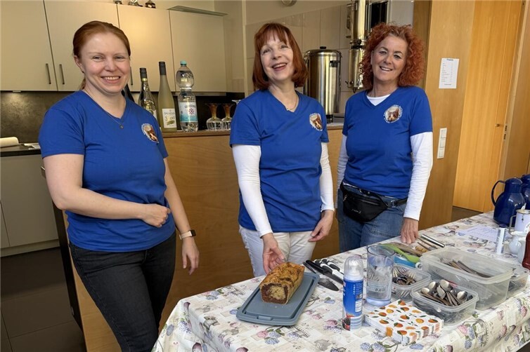 von links Peggy Ley, Heidrun Boetzel, Christine Efferz