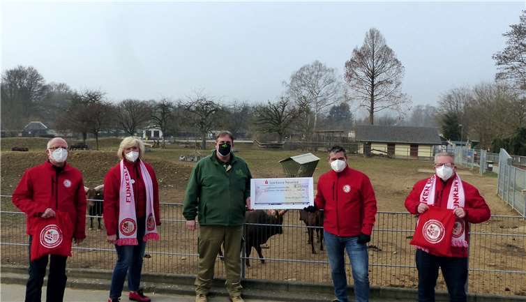 von links: Schatzmeister Werner Stockschläder, Schriftführerin Rita Noss, Präsident Andreas Holz und Geschäftsführer Jochen Becker.Foto: Privat