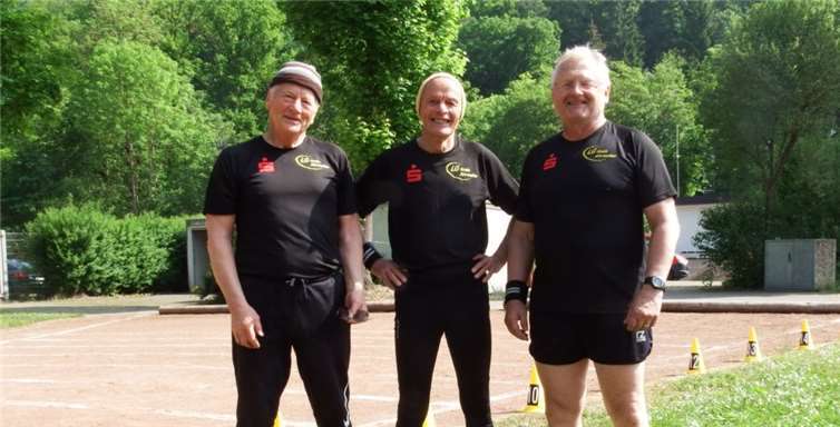 (von links) Wolfgang Geyer, Wolfgang Kownatka und Torsten Lange. privat