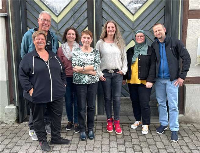 von links nach rechts: Andrea Brezina, Rudi Brezina, Evelyn Stieber, Ursula Stang, Iris Tenorth, Silke Wüschem, Stefan Ehrling.  Foto: privat