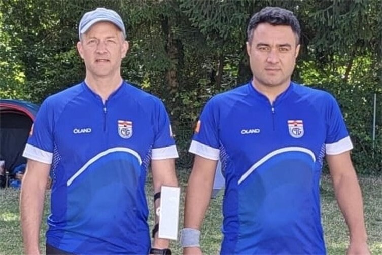 von links nach rechts: Björn Baschek, Halil Haskan