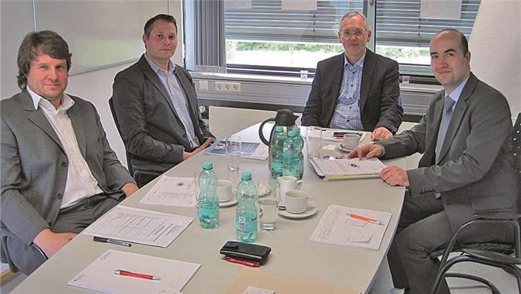 von links nach rechts: Sven Feige, Raphael Dupierry, Achim Greif, Tino Hackenbruch. privat