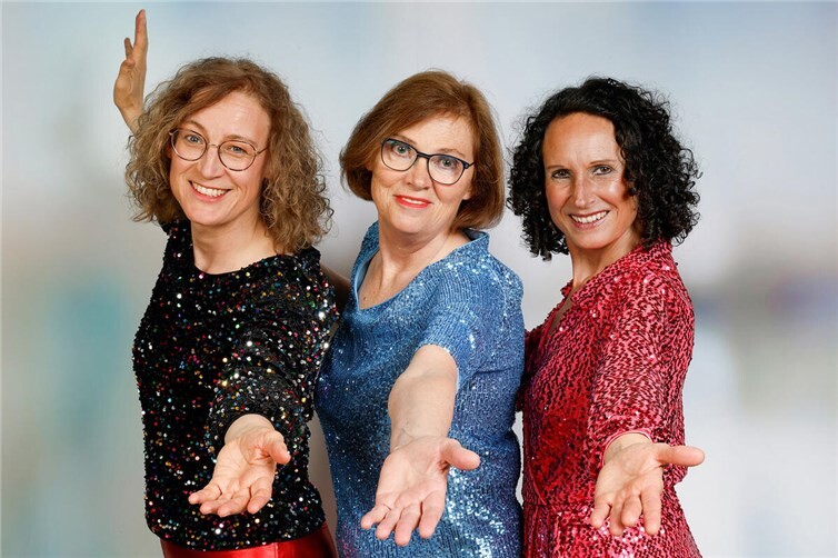 von l.n.r.: Petra Schwarzkopf, Ilse Kösling und Alexandra Tschida 