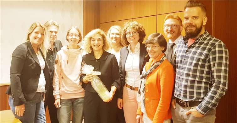 vrnl: Herta Lauer, Klaus-Jürgen-Alfter, Carmen Carduck, Rita Schäfer, Manuela Möhren, Heike Krämer-Resch, Dr. Monika Wegmann-Jung, Heinz-Peter Hammer, Sebastian Schmickler.CDU Frauen-Union Remagen