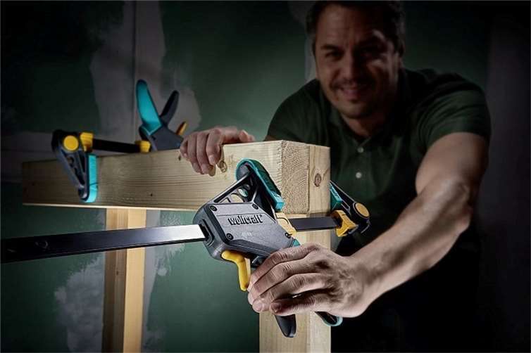 wolfcraft Einhandzwinge (c) Foto: wolfcraft