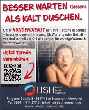 Anzeige Kundendienst