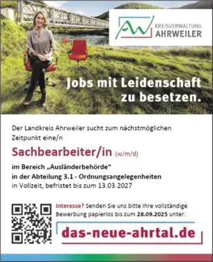 Sachbearbeiter/in (w/m/d) „Ausländerbehörde“ 