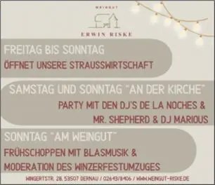 Weinfest Dernau