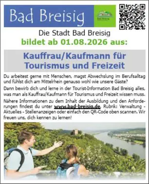 Stellenausschreibung Tourismus VG