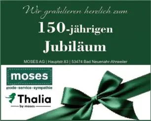 Anzeige 150 Jahre Schuhhaus Rollmann