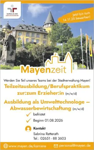 Erzieher / Umwelttechnologe 