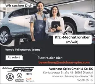 KFZ-Mechatroniker m/w/d Top-Job Deal