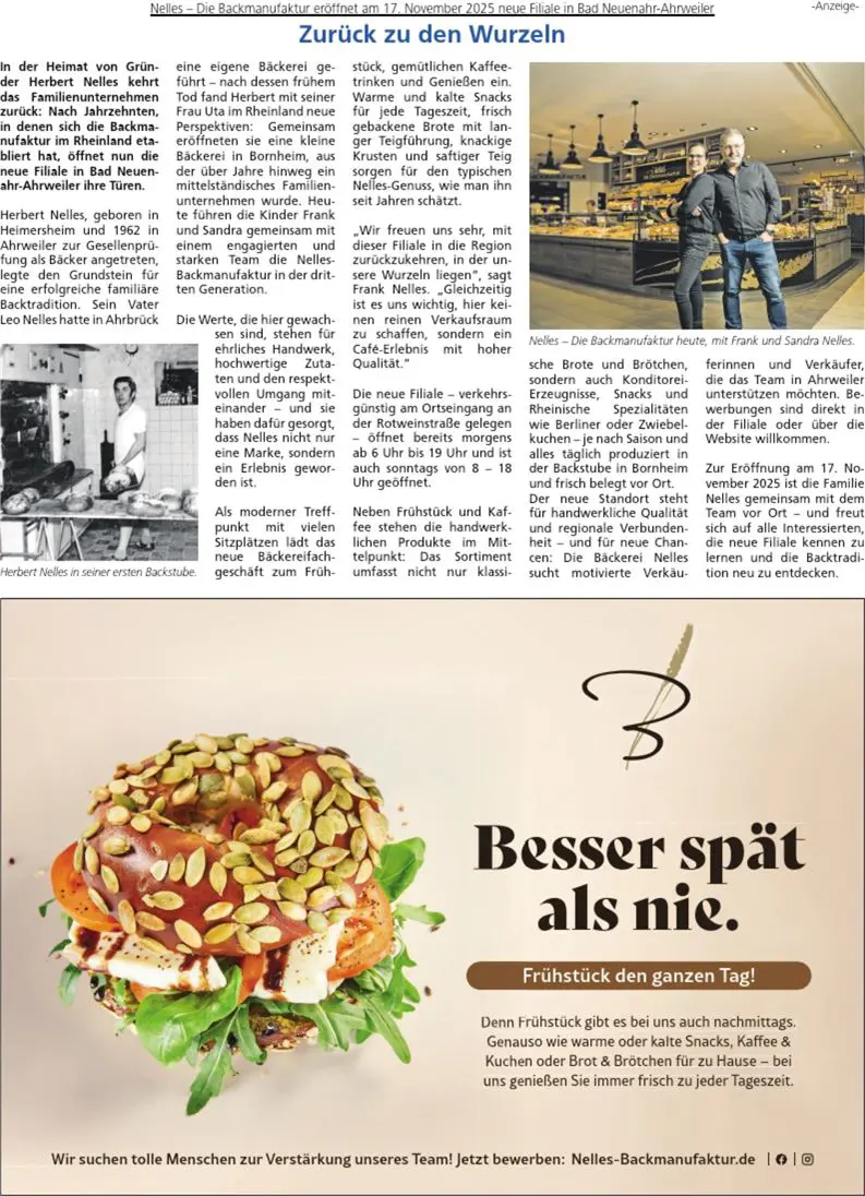 Herbst-PR-Special - Neueröffnung Bad Neuenahr-Ahrweiler