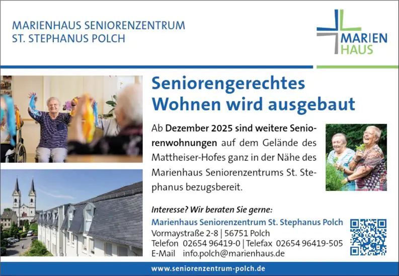 Seniorengerechtes  Wohnen wird ausgebaut