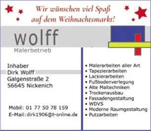 Weihnachtsmarkt Nickenich