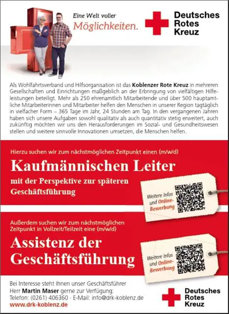 Kaufmännischer Leiter / Assistenz Geschäftsführung