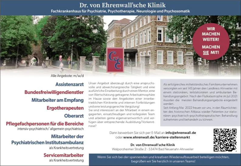 Black im Blick - Stellenanzeige