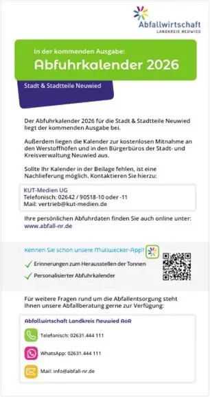 Anzeige zur Vorankündigung  