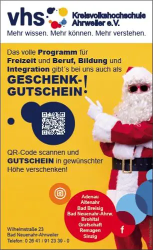 Weihnachtsshopping in Bad Neuenahr-Ahrweiler