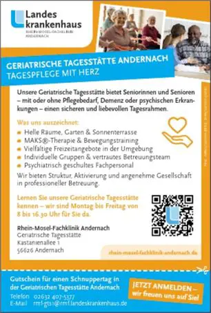 Geriatrische Tagesstätte