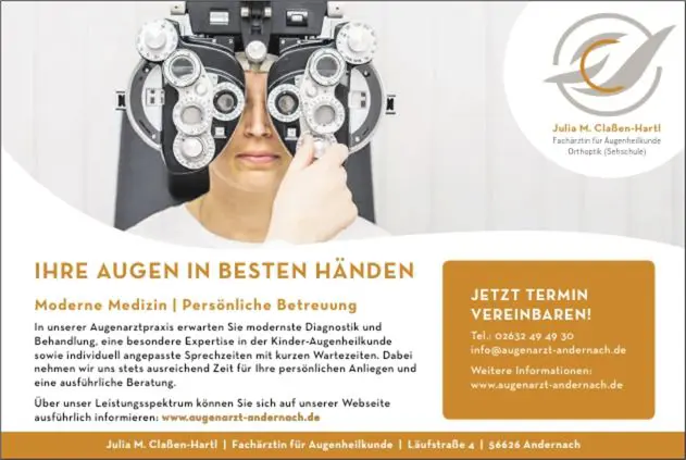 Gesundheit im Blick // Allgemeine Augenheilkunde