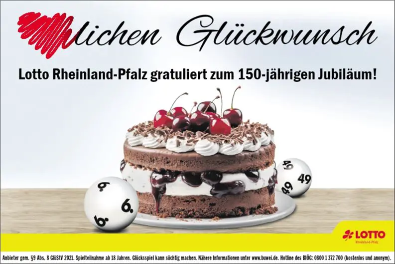 150 Jahre Jubiläum 