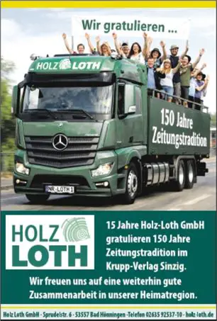 150 Jahre Sinziger Zeitung