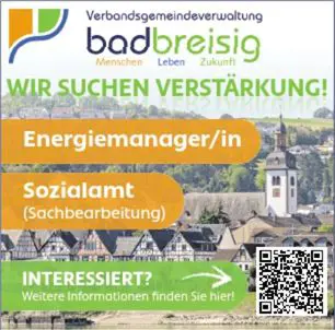 Stellenanzeige Energiemanager und Sozialamt