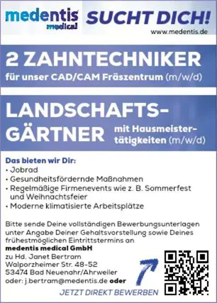 Stellenanzeige Gärtner, kostenfreie Anzeige zur "2+1" Aktion