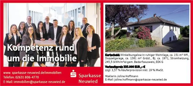 Immobilienanzeige