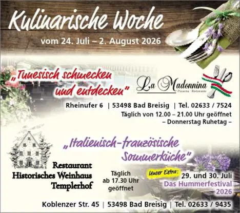 Kulinarische Woche