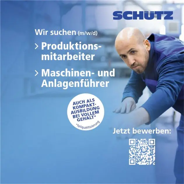 Premium-Titel Produktionsmitarbeiter/Maschinen- Anlagenführer