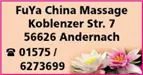 China Wellness Massage Andernach