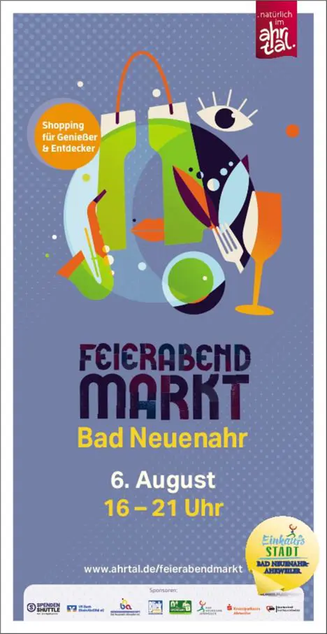 Feierabendmarkt Bad Neuenahr / o.B. Sponsoring