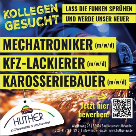 Stellenanzeige