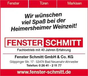 Heimersheimer Weinzeit, 14. – 15.08.26