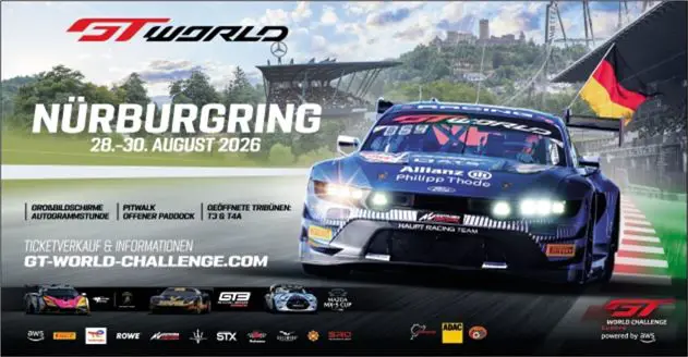 Anzeige GT Worl 2026