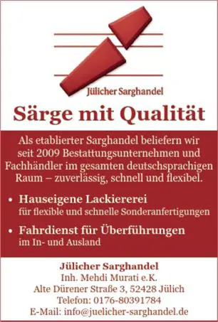 Sonderseiten Mittler & Pfaffinger Bestattungen 