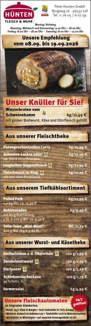 Angebotsanzeige (September)