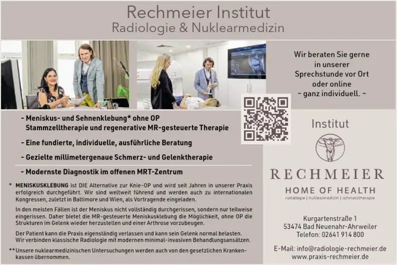 Anzeige Radiologie & Nuklearmedizin