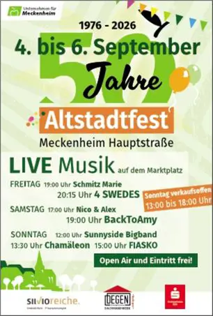 50 Jahre Altstadtfest 