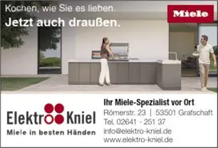 Anzeige Kochen wie es lieben. Jetzt auch draußen.