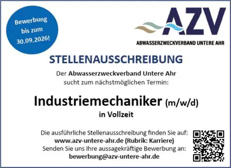Stellenanzeige