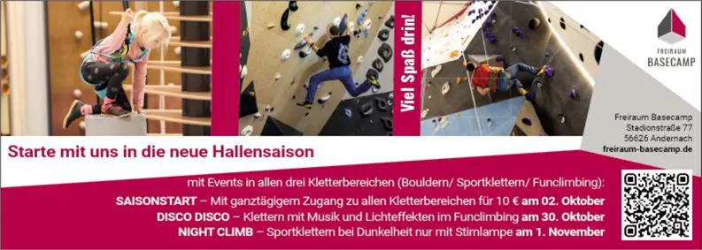 Saisonstart und Disco Disco