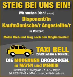 Stellenanzeige Disponent/in