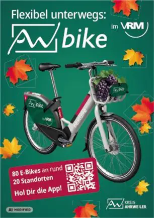 Anzeige AW-Bike / Winzerfest in Dernau