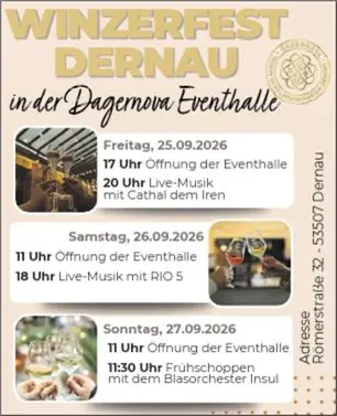 Winzerfest in Dernau