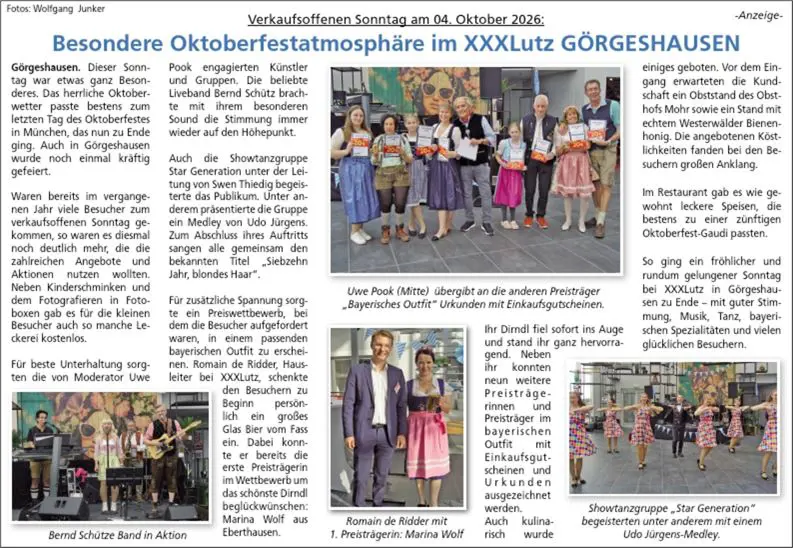 Nachbericht Oktoberfest