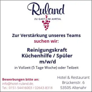 Stellenanzeige Zimmermädchen